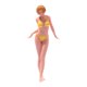 thumbnail image 1 of Figura en miniatura de una mujer en , escala 1/64. Modelo coleccionable. Trenes en miniatura, Amarillo, 1 of 9