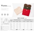 thumbnail image 4 of PRETTYGARDEN Women's Fall Fashion V Neck Cozy Sweaters | Soft Stretchy Warm, Chunky Knit Pullover, Loose Fit Long Sleeve Tops, Dressy Casual Blouses,Trendy Holiday Winter Outfits, 4 of 10