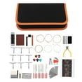 thumbnail image 1 of Guitar Repairing Tools Kit Professional Maintenance Bridge Pins Hex Wrench Files Accessories, 1 of 14