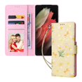 thumbnail image 1 of Compatible With Samsung Galaxy S21 Ultra 5g Case Retro Gilded Flower Pu Leather Rfid Blocking Wallet Cover, 1 of 3