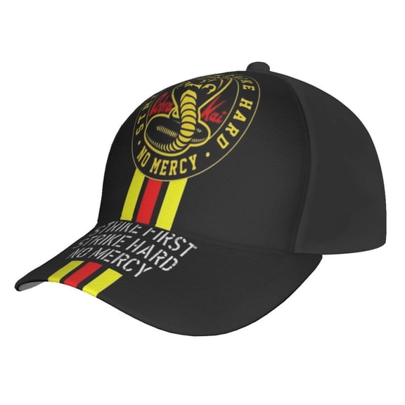 Unisex Cobra K-a Baseball Cap Adjustable Trucker Hat for Running Sports Hiking Camping