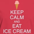 thumbnail image 3 of CafePress - Keep Calm And Eat Ice Crea Women's Classic T Shirt - Women's Traditional Fit Dark T-Shirt, 3 of 4