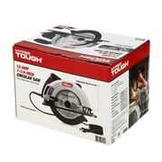 Hyper Tough 12 Amp 7-1/4 in Corded Circular Saw with Steel Shoe and Adjustable Bevel