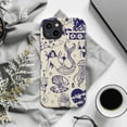 thumbnail image 6 of Aesthetic Mermaid Vibes Phone Case – Touch Case for iPhone 11-16 Pro Max – Beachcore, Sea Creatures & Shells Design, 6 of 6