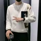 thumbnail image 2 of Sudadera con capucha de algodón con estampado para hombre, camisetas blancas, ropa de calle de diseñador, ropa de una pieza barata, ropa de otoño Y2k, emo S, 2 of 5