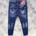thumbnail image 4 of Zszcpp High Waisted Pants Mens Streetwear Vacation Jeans Basic Style Ripped Denim Style Leisure Trousers Casual Trouser, 4 of 7