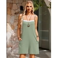 thumbnail image 3 of Ekouaer Summer Rompers for Women Floral Beach Sleeveless Shorts Overalls Boho Outfits 2026 Jumpsuit With Pockets, 3 of 6