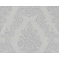 thumbnail image 1 of Elegance2, Modern Accent Block Stripes Baroque Gray Wallpaper Roll, 1 of 2