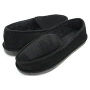 SLM Men's House Slippers Moccasin Corduroy Slipper