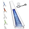 thumbnail image 1 of Glass Attachment Accessories,Replaceable Crystal Glass Flower Vase for Home Decoration (Blue), 1 of 3
