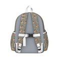 thumbnail image 3 of German Shepherd Dog and Footprint Backpack for School,Cute School Bag,Schoolbag with Adjustable Shoulder Straps & Padded Back,13.4"x11"x4.7", 3 of 6