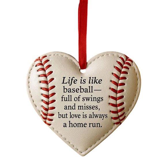 TIELUTT Baseball Pocket Hug with Card Heart Shaped Mini Painted Glass Window Panel Stained Glass Hangers Chandelier Replacement round Decorative Easter Eggs for Crafts Window Stain Glass Hanging