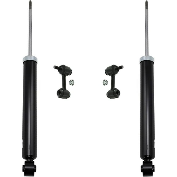 Detroit Axle - Rear Shock Absorbers Sway Bar Links Replacement for 2014 2015 Chevrolet Impala Malibu Limited Buick LaCrosse Regal - 4pc Set