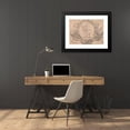 thumbnail image 4 of Hubert-François Gravelot 24x19 Black Modern Framed Museum Art Print Titled - Design for a Vignette; Figure of Abundance, 4 of 5