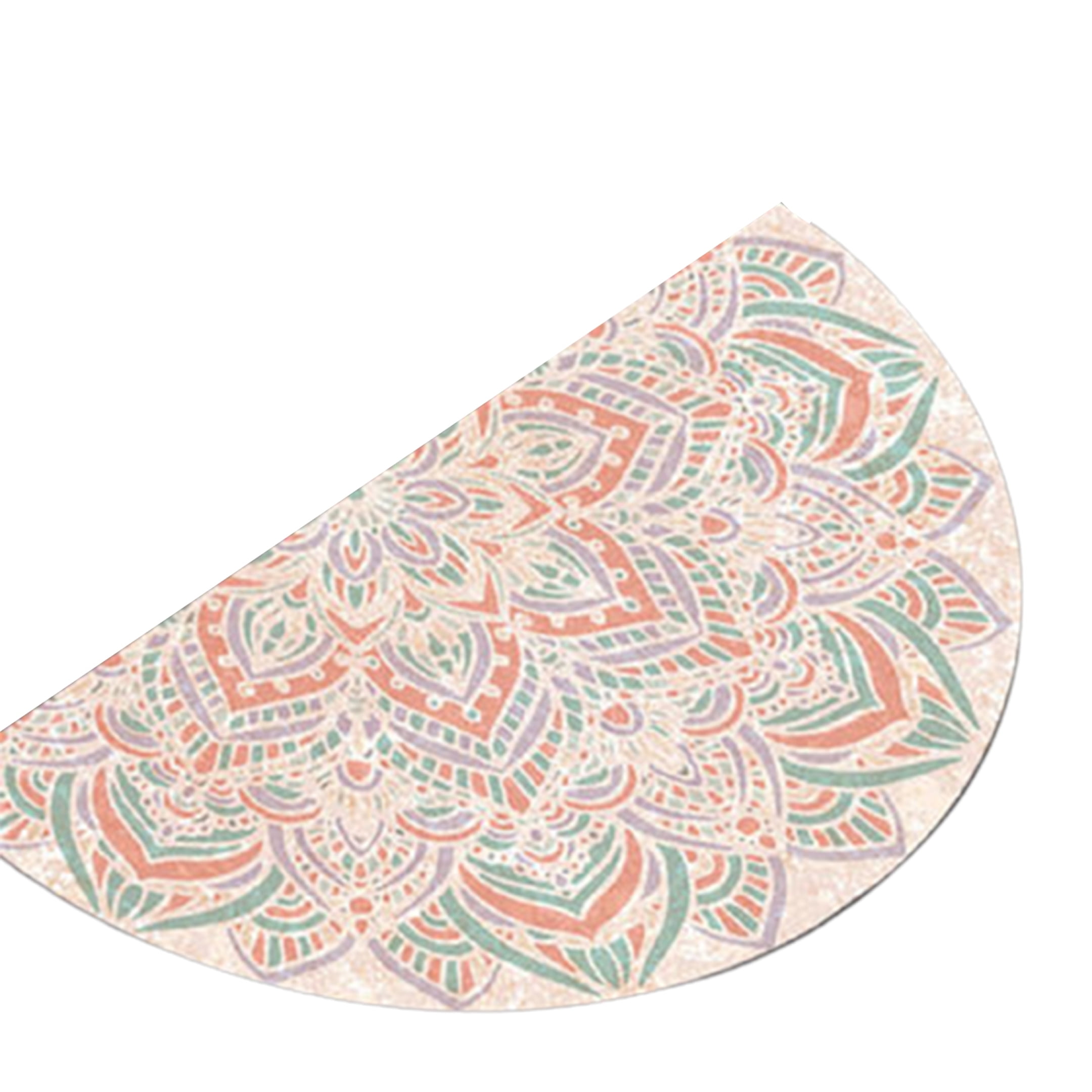 Semicircular Floor Carpet Mat Half Round Entrance Door Rug NonSlip