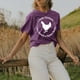 thumbnail image 4 of Gibobby Blusa de Trabajo de Manga Corta 100.o día escuela 100 días escuela Estudiante Camiseta(Morado,CH), 4 of 5