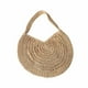 thumbnail image 2 of Bolso de playa de paja, bolso de compras informal para mujer, bolso bohemio para festivales festivos. A, 2 of 9