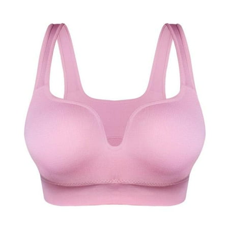 

Women Sport Bras Yoga Fitness Running Vest Underwear Padded Bra Crop Sports Workout Top Wireless Push Up Brassiere