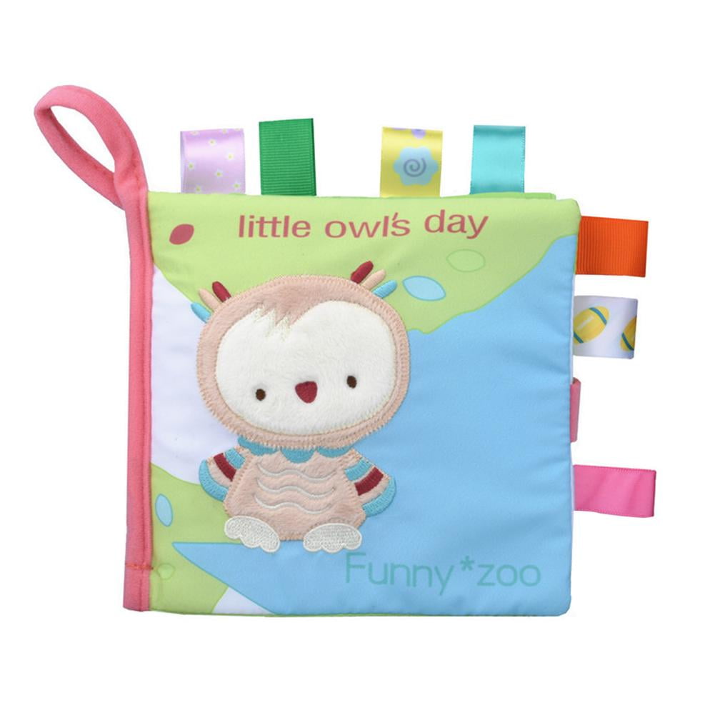 Details about   Baby Toys 0-12 Months Intelligence Development Cloth Book Soft Rattles AT