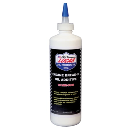 Lucas Oil Products 10063 Engine Break-In Oil Additive - Plus (The Best Car Engine Oil)