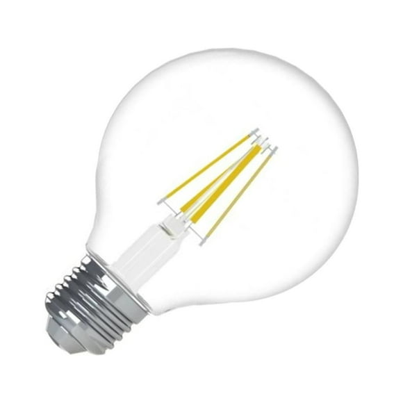 Decorative Globe LED Light Bulbs, Soft White, Clear, 250 Lumens, 2.8-Watts, 2-Pk. 23049