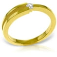 thumbnail image 2 of Galaxy Gold 0.10ct Genuine Diamond Ring in 14k Solid Gold - Size 5.5, 2 of 2