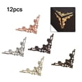 thumbnail image 5 of 12Pcs Vintage Flower Box Furniture Decoration Wooden Box Corner Stickers, 5 of 7