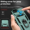 thumbnail image 4 of for iPhone 8 Plus / iPhone 7 Plus / iPhone 6 Plus Case with Camera Lens Cover HD Screen Protector, 15 ft Military Grade Drop Protection Magnetic Ring Holder Kickstand Protective Phone Case, 4 of 9