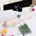 thumbnail image 1 of Vacuum Sealer Machine, Food Sealer, Dry & Moist Food Modes with 10 Vacuum Bags Kit, Easy to Clean, Led Indicator Lights, 5X Extend Freshness, Automatic, Continuous Sealing, 90W Power, 1 of 8