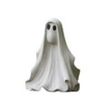 thumbnail image 2 of Halloween Ghost Figurine - 5.9"Spooky Resin Ghost Statue, Funny Cute Ghost Ornaments for Halloween Decorations, Porch and Indoor Home Office Desk Ghost Sculpture Decor(C), 2 of 8