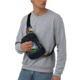thumbnail image 6 of Saiise inside out 2 Print Fanny Pack Crossbody Bag for Women and Men, Belt Bag for Hiking Bum Bag with Adjustable Strap, Waist pack for Running Workout Sports Travel, 6 of 7