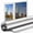 Silver, variant on One Way Mirror Window Film Heat UV Reflective Privacy Tint Foil For Home Office