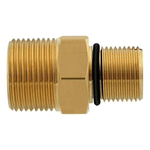 lixuesong High Pressures Washer Brass Adapter 3/8Inch Male To M 22 Quickly Connects Leak Proof Fittings For Power Pumps System