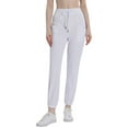 thumbnail image 1 of Gibobby Leggings de yoga para mujer Pantalones casuales deportivos sueltos Paquete elástico transpirable Correr Fitness Pantalones de yoga(Blanco,G), 1 of 2