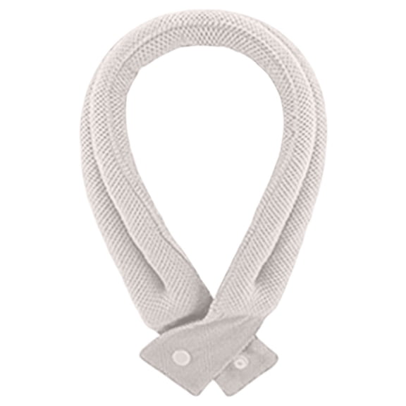 Moisture Retention Cooling Towel Neck Wrap Ice Scarf for Athletes Runners Gardeners Golfers Outdoor Summer Heat Relief(White)