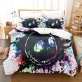 thumbnail image 3 of Juego de ropa de cama de pesadilla antes de Navidad, funda de edredón de Jack Skellington, funda de almohada de Anime, decoración de Halloween, Spead, dormitorio, 3 of 5