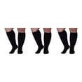 thumbnail image 4 of Calcetines de Compresión Minnieouse Pantorrilla Ancha Cuidado de la Salud Transpirable Negro Multicolor, 4 of 6