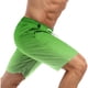 thumbnail image 4 of Pantalones Cortos de la Cintura Elástica con Bolsillos de la Moda Casual de los Hombres con Poliéster Transpirable de Secado Rápido, Pantalones de Playa de la Cintura Elástica de Varios Bolsillos par, 4 of 5