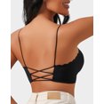 thumbnail image 3 of USEASY Seamless Tube Top Bra for Women Wireless Non-Padded Sleep Bras Comfort Scalloped Bralettes Top, 3 of 7