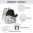 thumbnail image 4 of Cartoon Dog Backpack for School,Cute School Bag,Schoolbag with Adjustable Shoulder Straps & Padded Back,15"x11.42"x5.5", 4 of 6