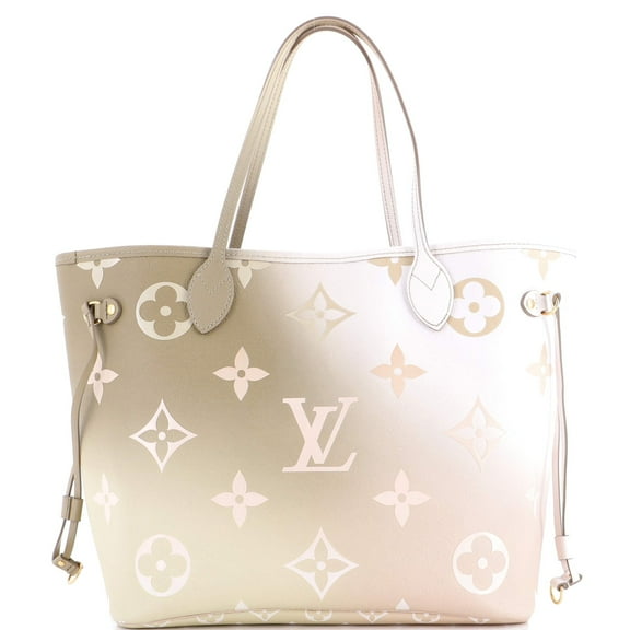 Pre-Owned Neverfull NM Tote Spring in the City Monogram Giant Canvas MM By Rebag
