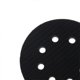 thumbnail image 4 of 8 Hole Sponge Interface For Sanding Pads Hook & Loop Flocking Cushion Polishing Buffering Pad Self-adhesive Disc Durable Black, 4 of 4