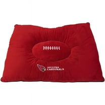 Pets First NFL Arizona Cardinals Pillow Bed Mattress - Premium Quality Soft & Cozy Plush! 20  Teams! for PETS