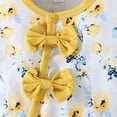 thumbnail image 5 of LAPAKIDS Baby Girl Romper Outfits Floral Print Jumpsuit 2PCS, 3-6 Months, 5 of 6