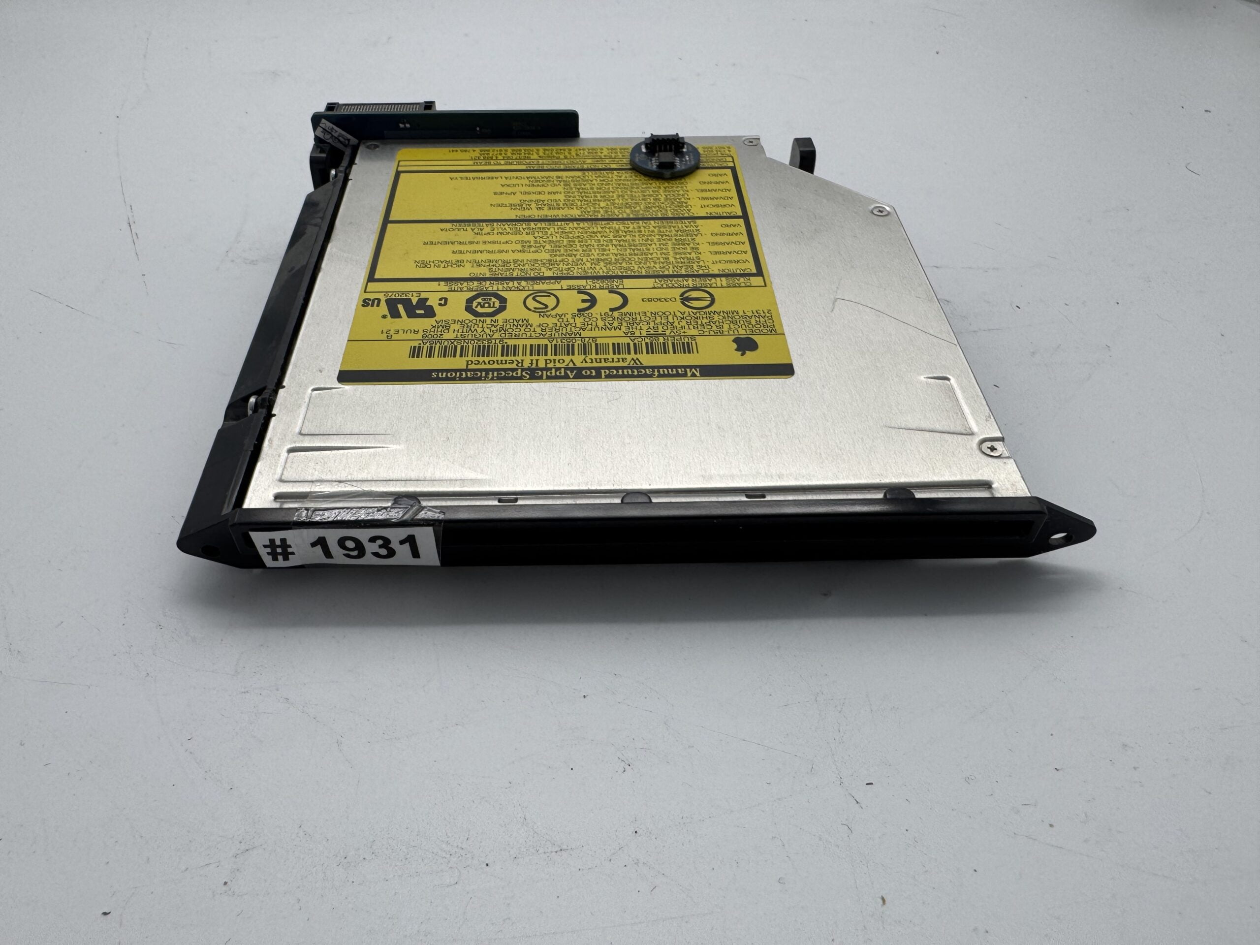 Imac g5 dvd+rw super drive uj-85j-c, 678-0531a, august2006