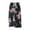 Dark Blue, variant on felwors Women's Gaucho Pants Floral Casual Beach Flowy Palazzo Wide Leg Capris Lounge Pajama Bottoms White, One Size