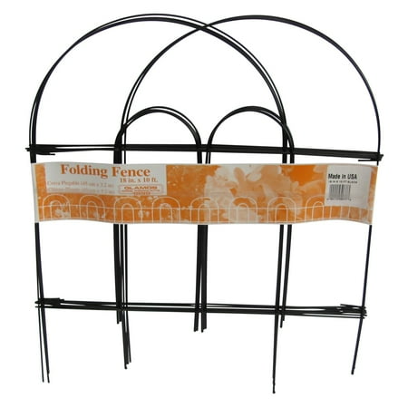 Folding Garden Fence - Glamos Wire 18 x 10 Garden Fence - 12 Pack