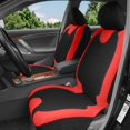 thumbnail image 2 of TIANLAIMEI Full Set Car Seat Covers with Steering Wheel Cover and Seat Belt Shoulder Protector Set, Automotive Seat Cushion Car Accessories Fits Most Cars, 2 of 15