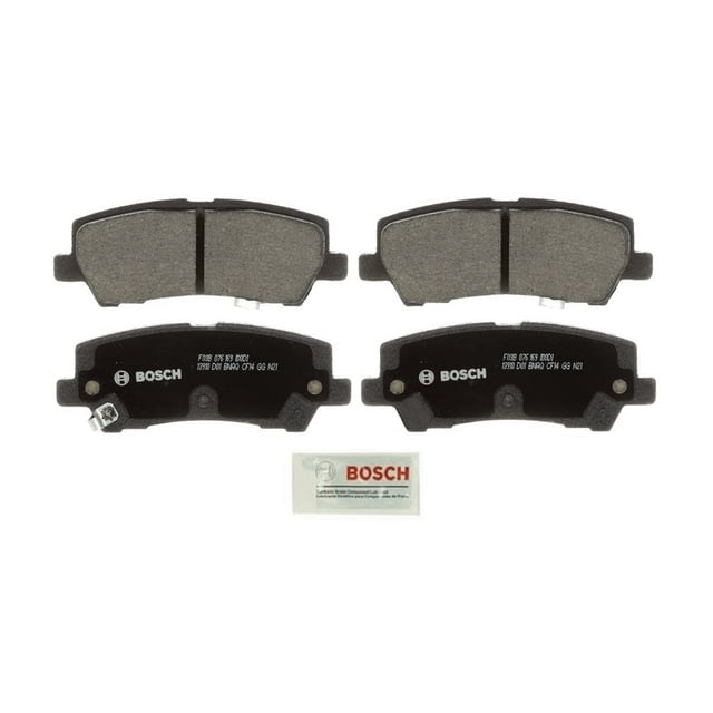 BOSCH BC1793 QuietCast Premium Ceramic Disc Brake Pad Set - Compatible with Select Ford Mustang; REAR