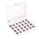thumbnail image 5 of Titular Del Organizador de Las Cajas de Almacenamiento de Las Vitrinas Del Pendiente de La Joyería Del de 5 Colores Gris Soledad Estuche de almacenamiento de joyas, 5 of 7